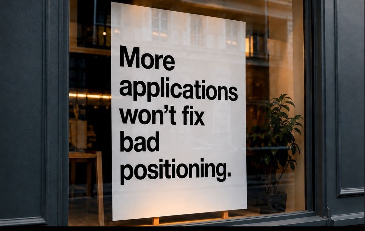 Nobody Has Ever Fixed a Job Search Problem By Applying to More Jobs