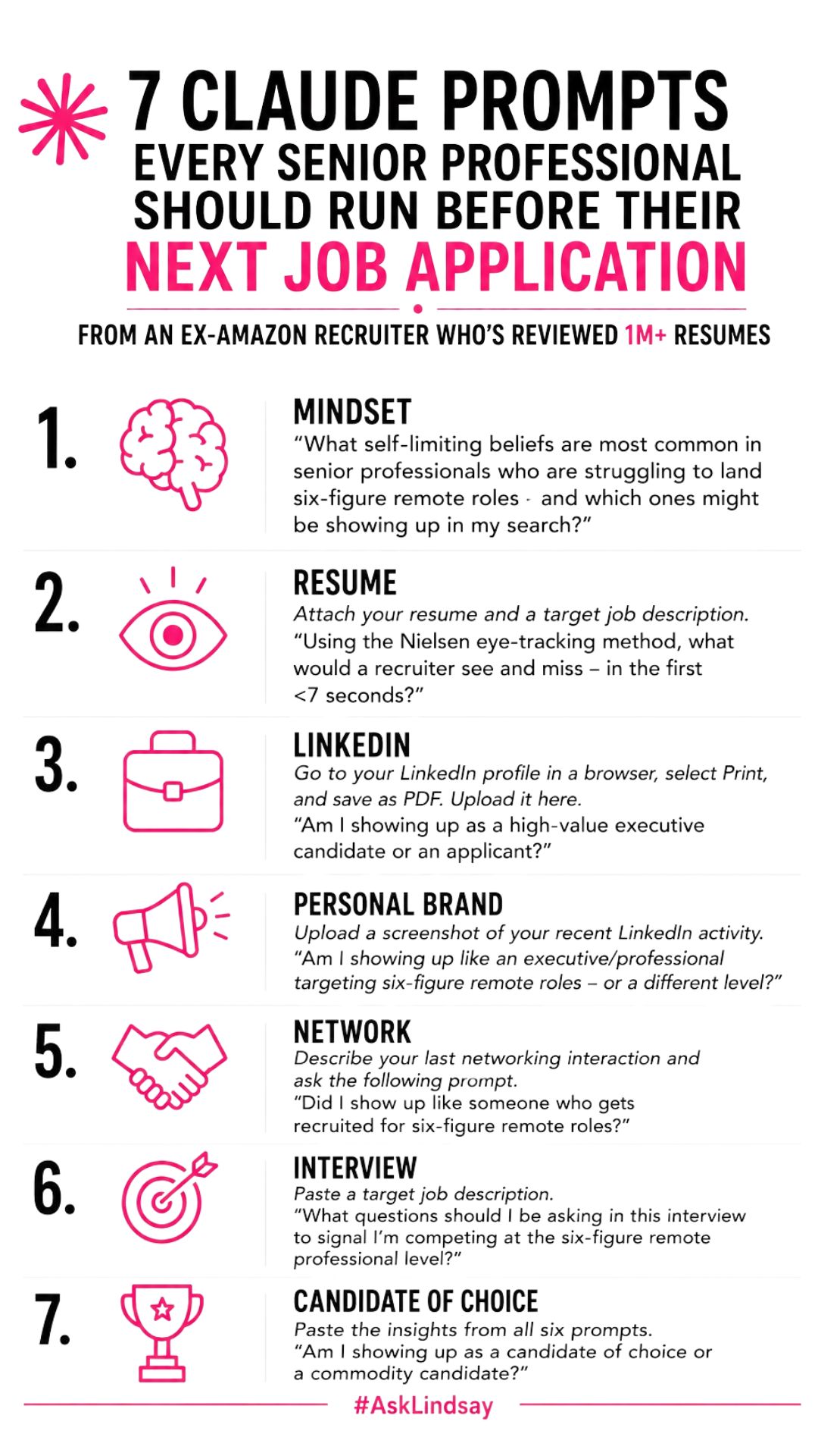 The 7 Claude Prompts That Made a Recruiter DM My Client First