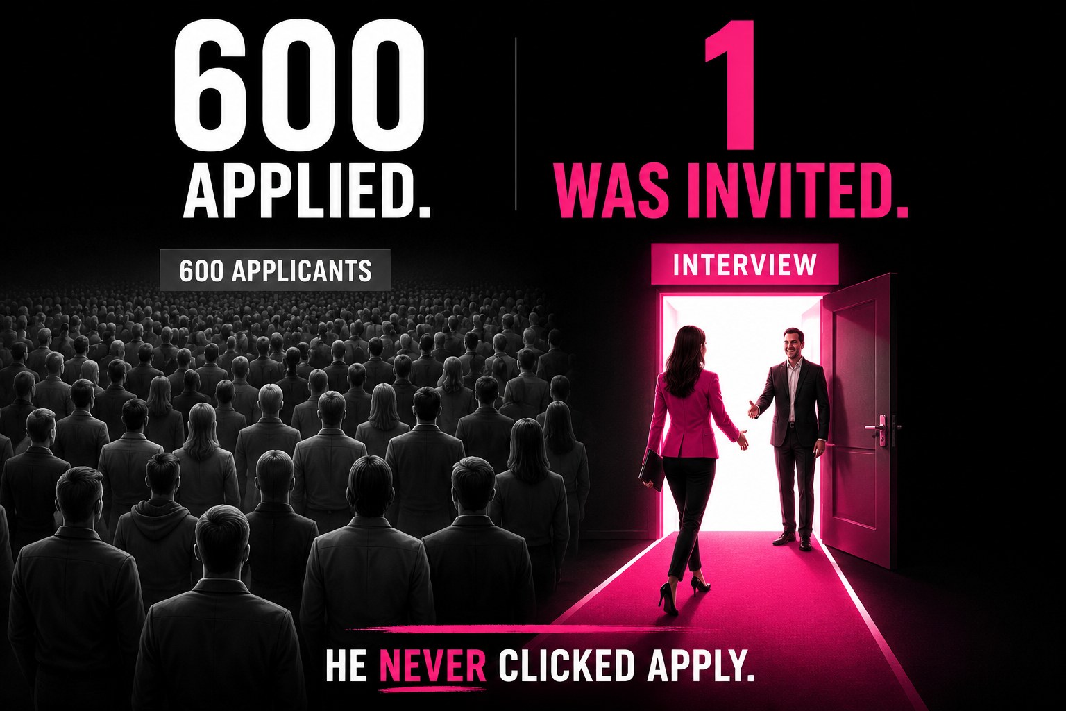 He Didn't Even Click 'Apply Now.' The Recruiter Reached Out to Him.