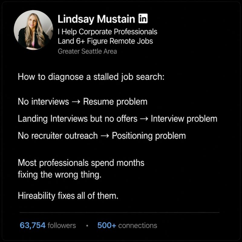 Interviews but No Offers Isn't a Qualifications Problem. It's a Conversion Problem.