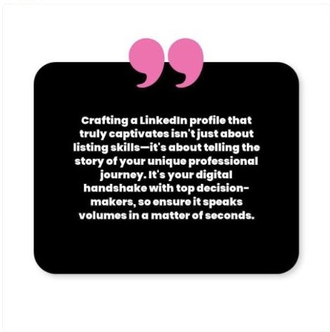 Your LinkedIn Profile Is Your Personal Billboard