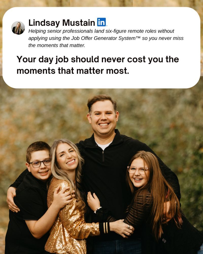 Most People Think I'm Obsessed With Remote Work Because I Teach Job Search. The Truth Is My Family.