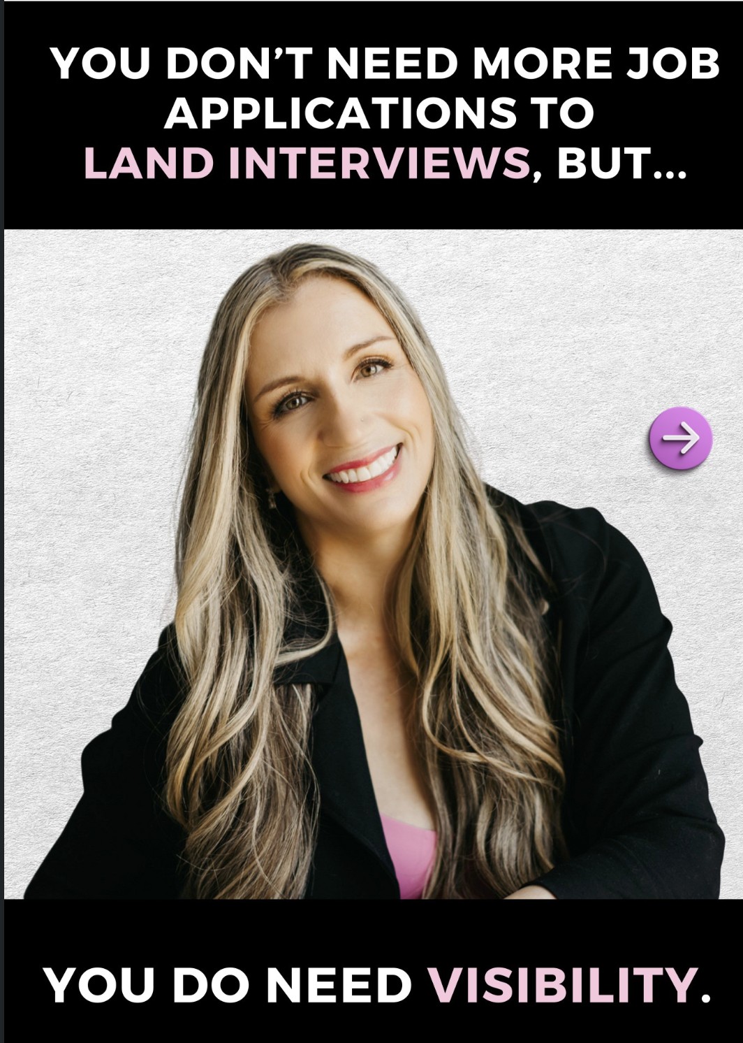 You don't need more job applications to land interviews... you need visibility.