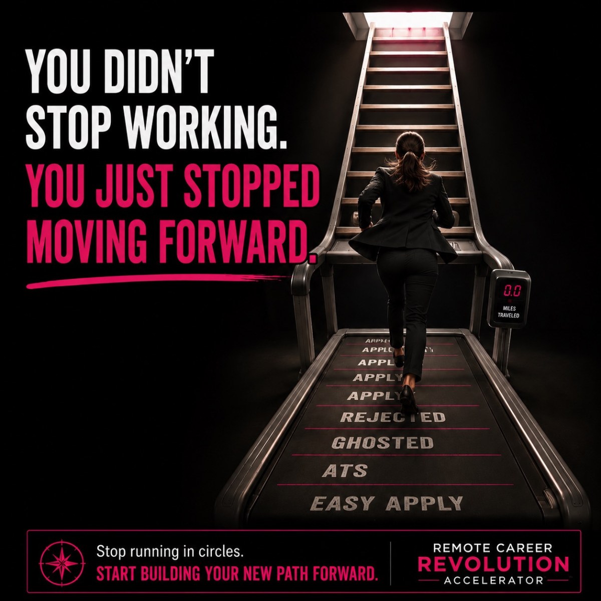You've Climbed The Corporate Ladder And It Feels Less Like A Ladder And More Like A Treadmill